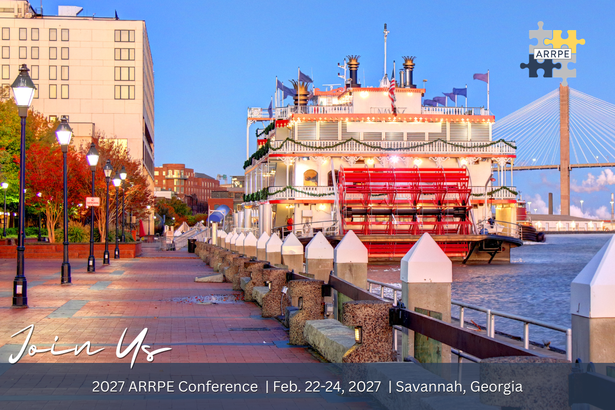 2027 ARRPE Conference  |  Feb. 22-23, 2027  |  Savannah, Georgia